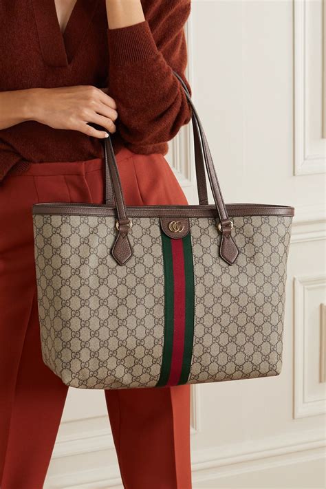 gucci tote with zipper